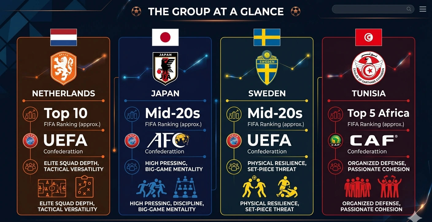 FIFA World Cup 2026 Group F