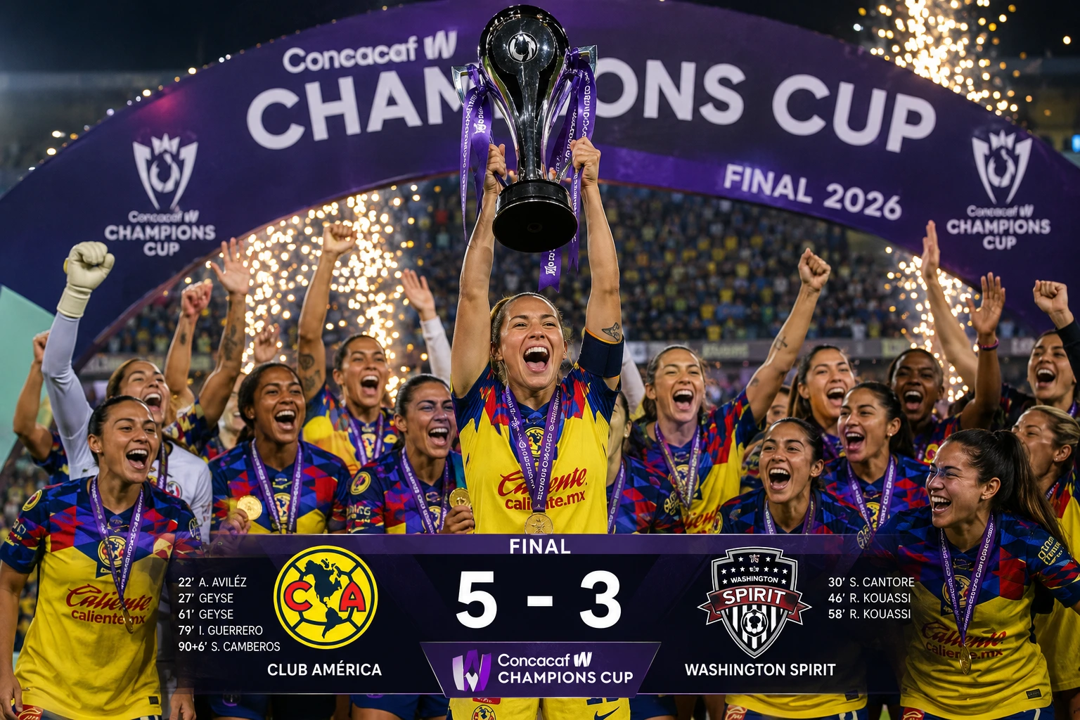 Club América vs Washington Spirit