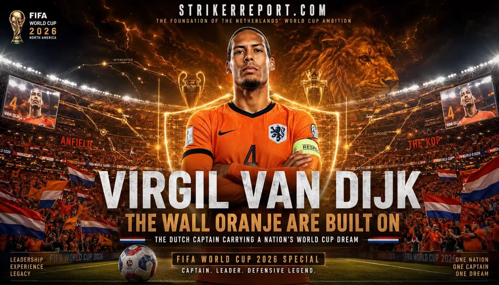 Virgil van Dijk FIFA World Cup 2026