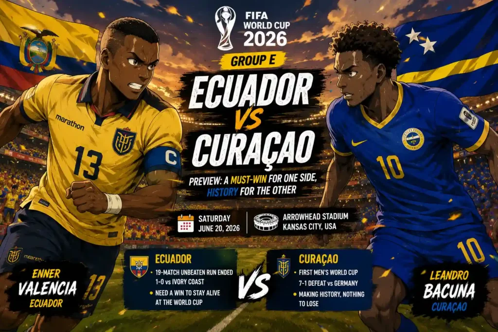 Ecuador vs Curaçao Preview