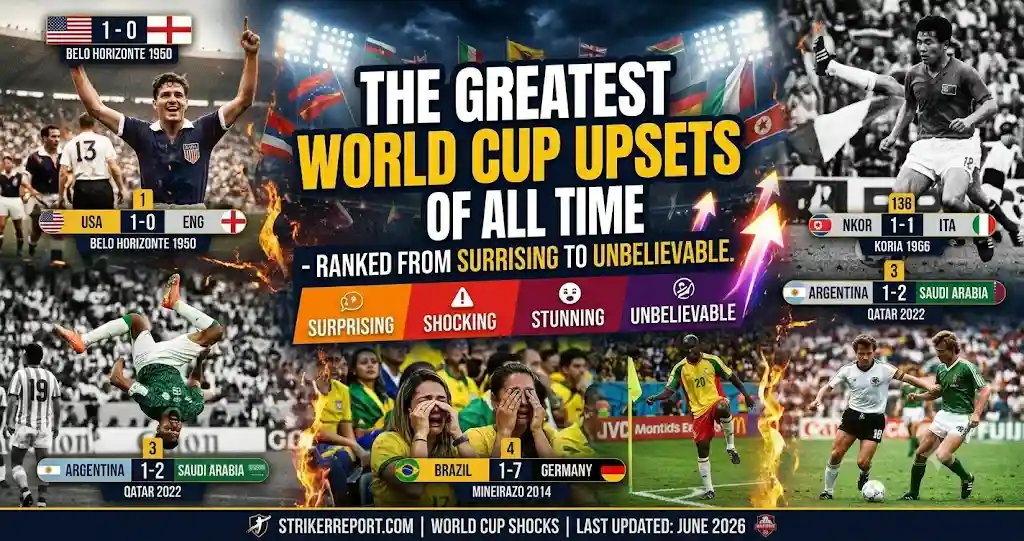 The Greatest World Cup Upsets of All Time 