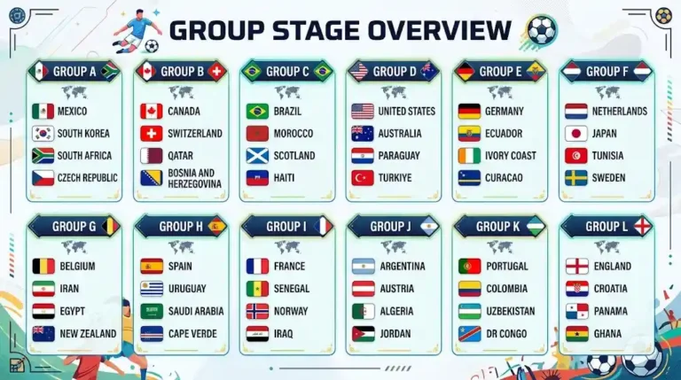 All 48 FIFA World Cup 2026 Teams in Alphabetical Order
