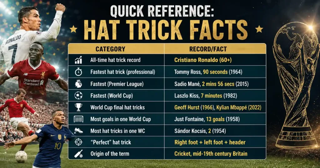 What Is a Hat Trick in Football
