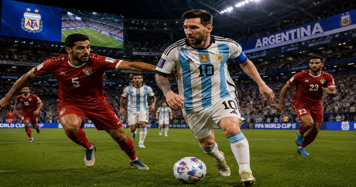 Jordan vs Argentina