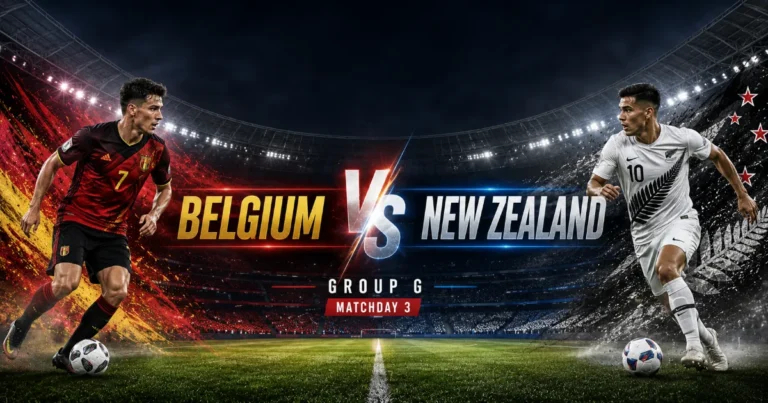 New Zealand vs Belgium