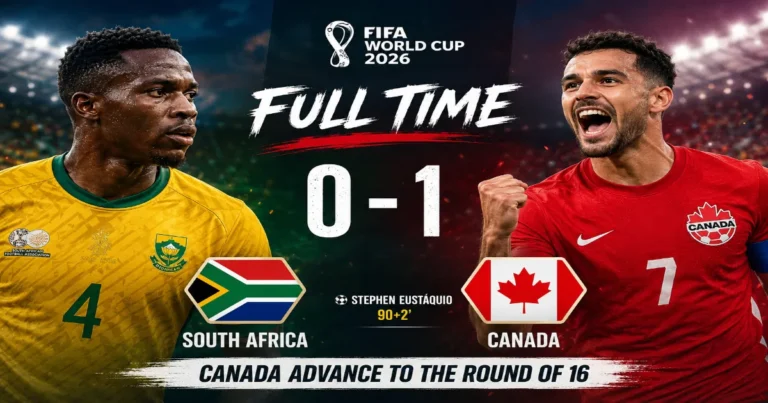 South Africa vs Canada Match Report