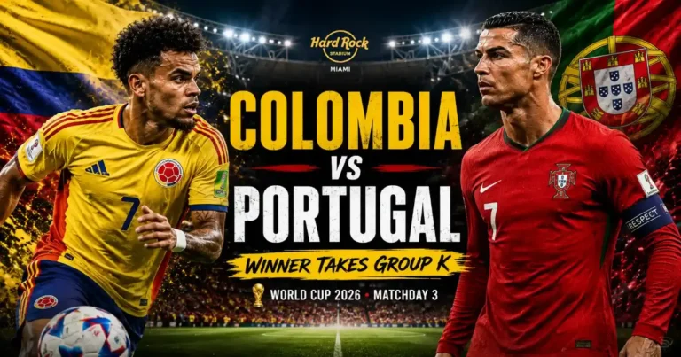 columbia vs portugal
