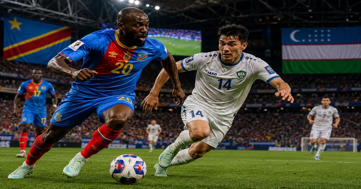 DR Congo vs Uzbekistan