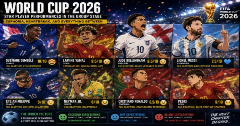 World Cup 2026 Star Player Performances in the Group Stage