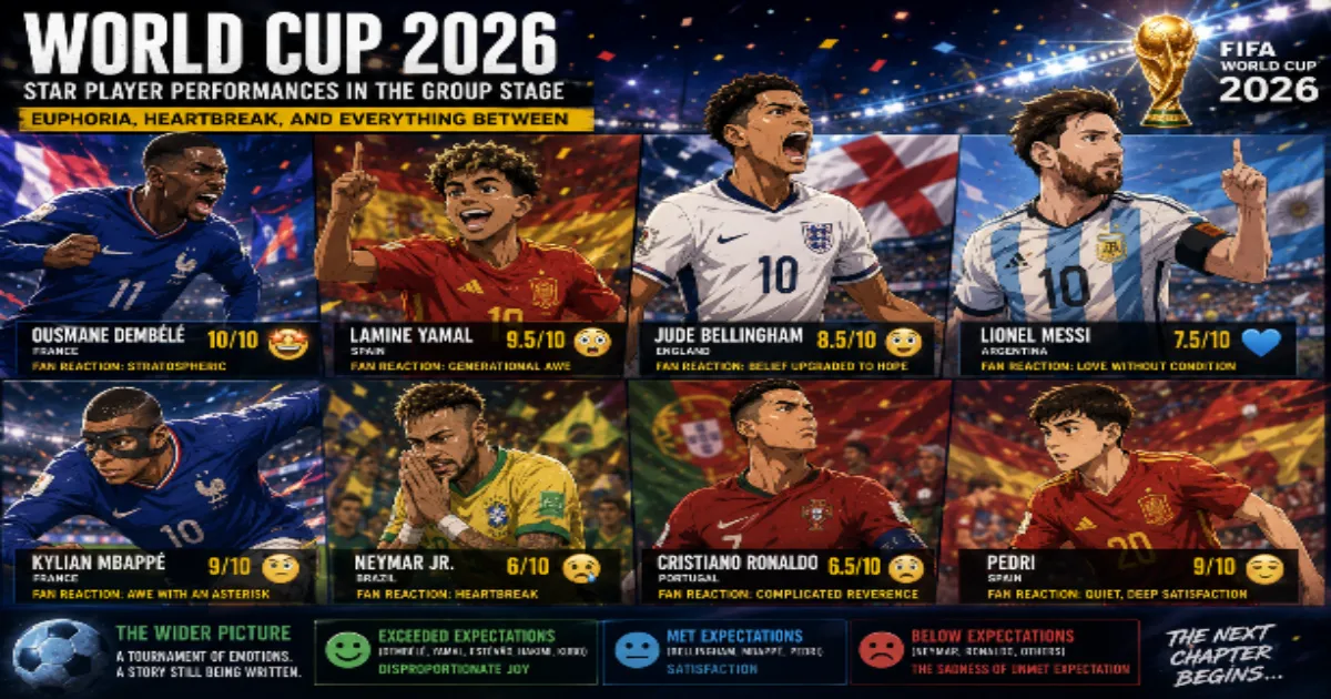 World Cup 2026 Star Player Performances in the Group Stage