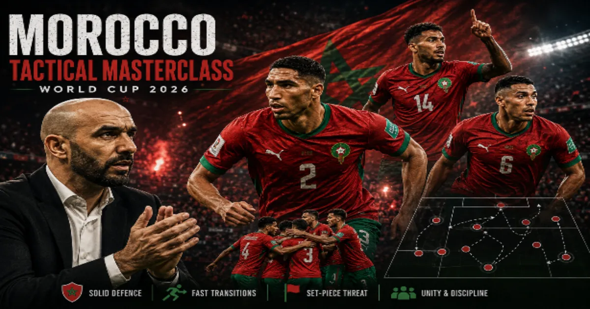 Morocco's Tactical Masterclass