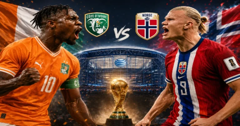 Ivory Coast vs Norway