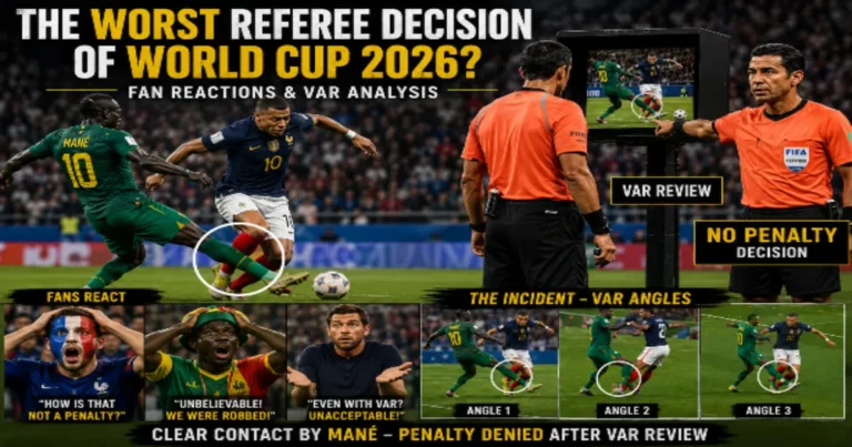 World Cup 2026 Worst Referee Decision Nobody Can Defend