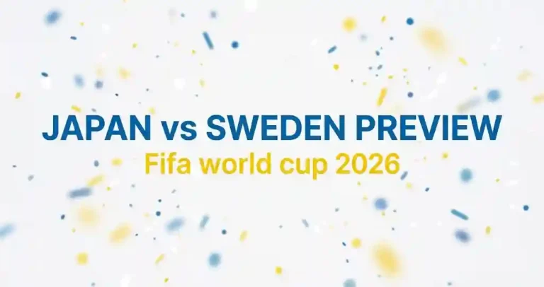 japan sweden previw