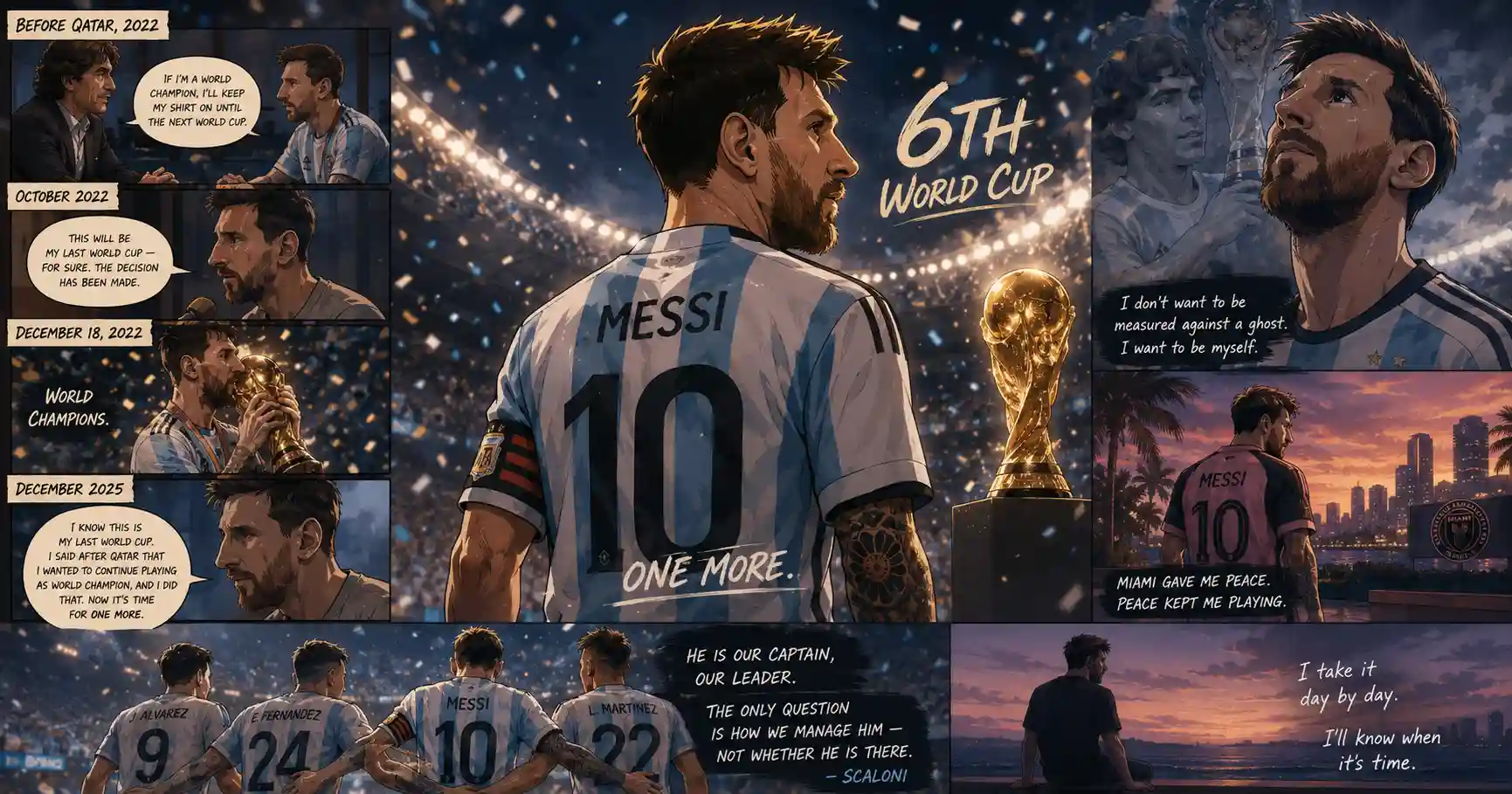 Lionel Messi on Retirement