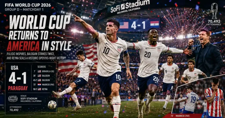 usa 4-1 paraguy