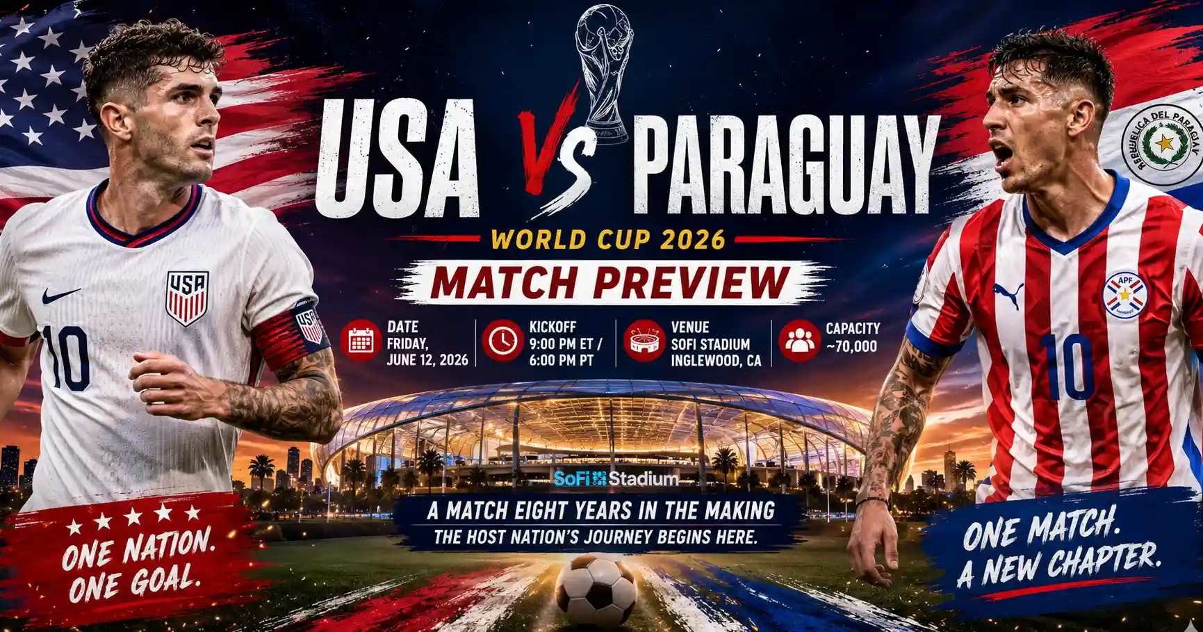 USA vs Paraguay World Cup 2026 Preview