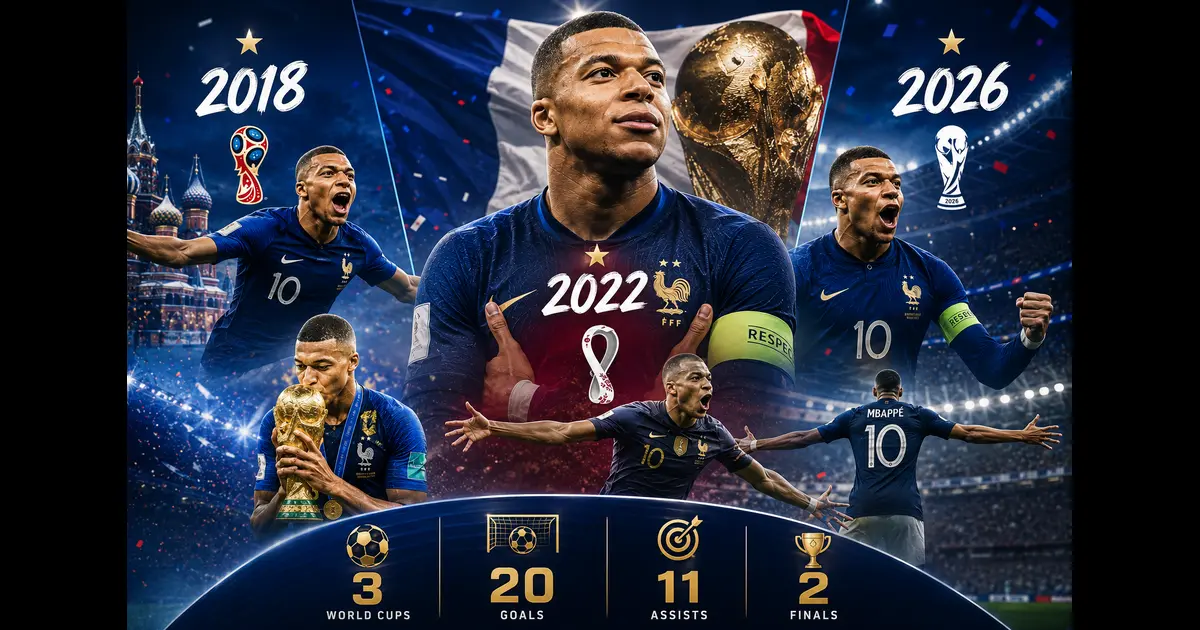 Mbappe's World Cup Journey: