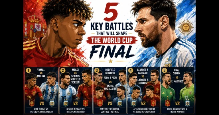 Spain vs Argentina five key battles