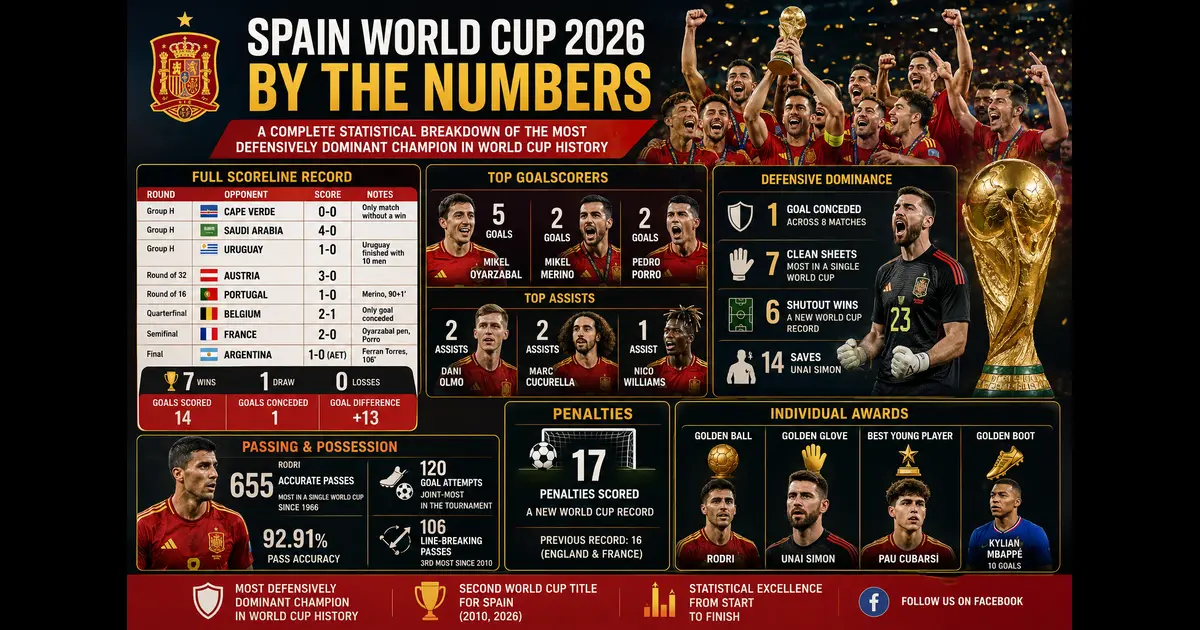 Spain World Cup 2026 Stats