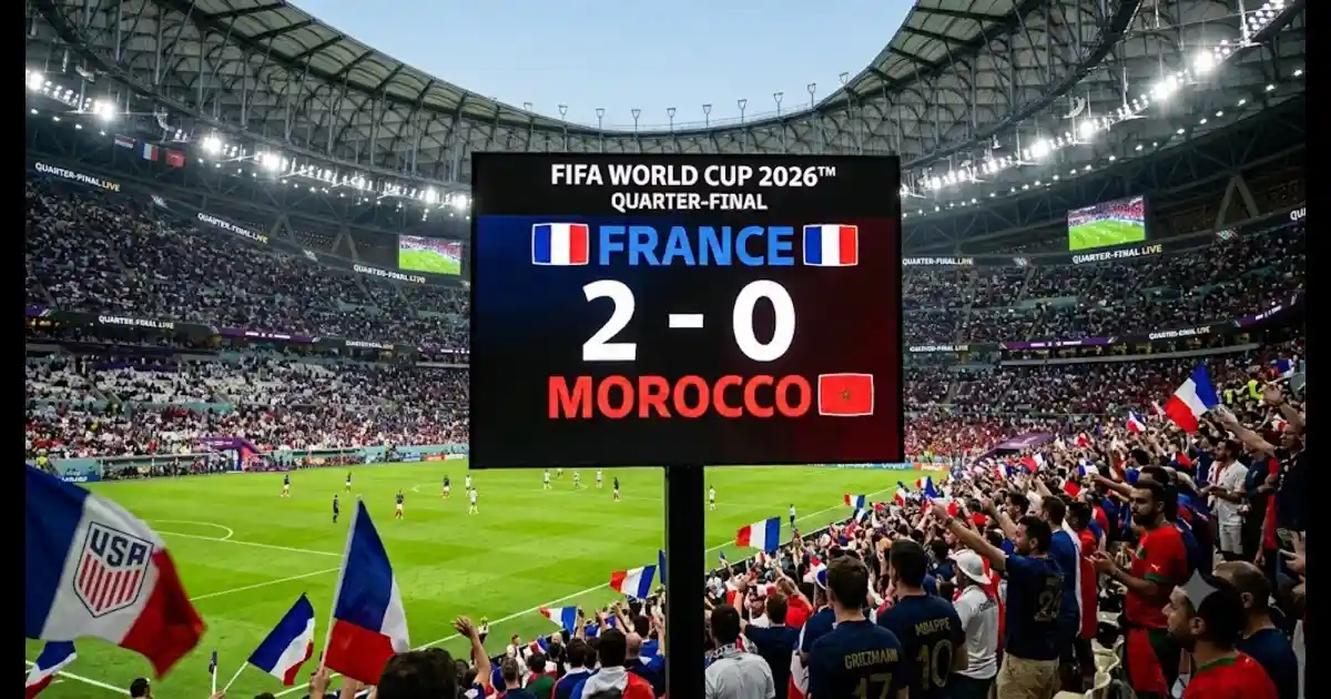 France vs Morocco Live Update