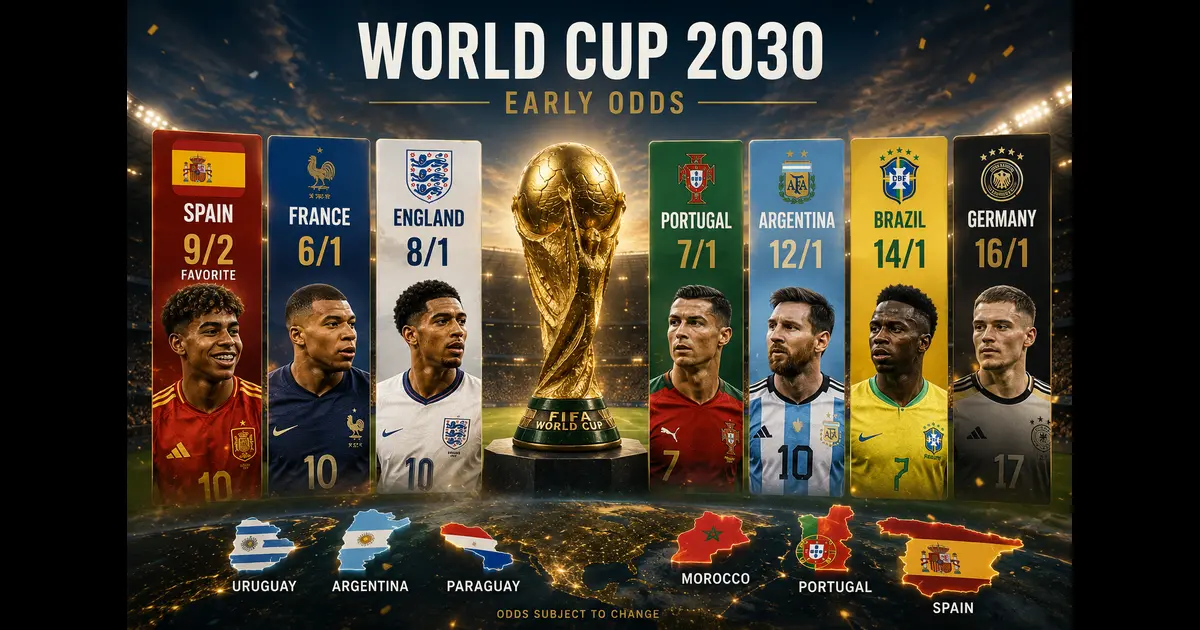 Early Favorites for FIFA World Cup 2030