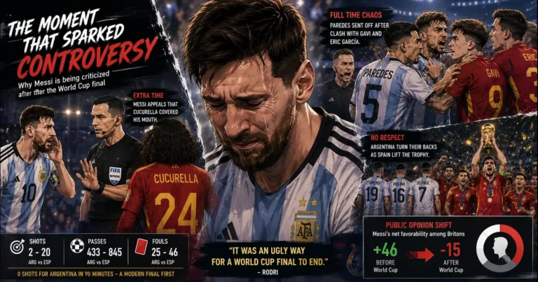 Messi Is Being Criticized
