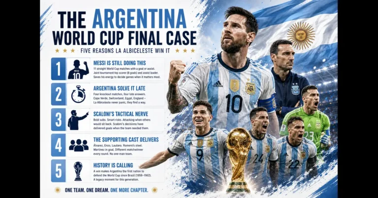 Five Reasons Argentina Will Beat Spain