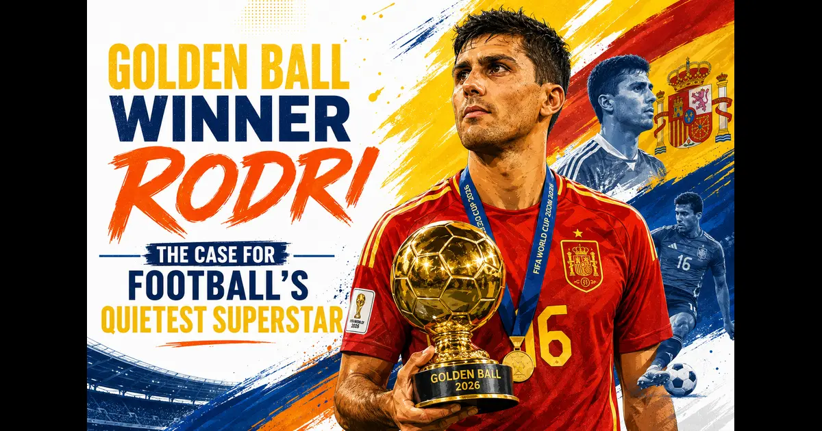 Golden Ball Winner Rodri