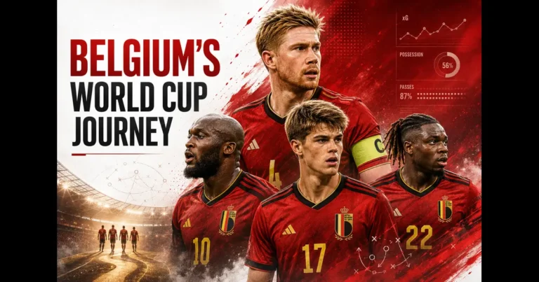 Belgium's World Cup Journey