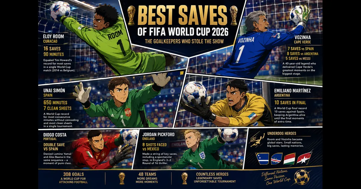 Best Saves of FIFA World Cup 2026
