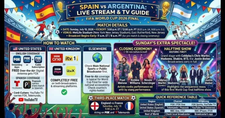 Spain vs Argentina live stream