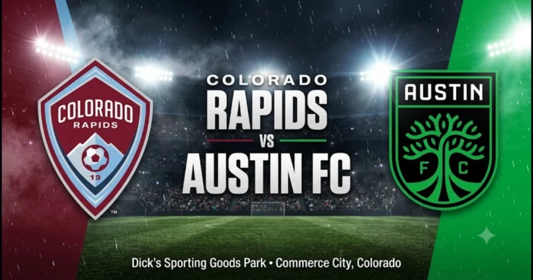 Colorado Rapids vs Austin FC