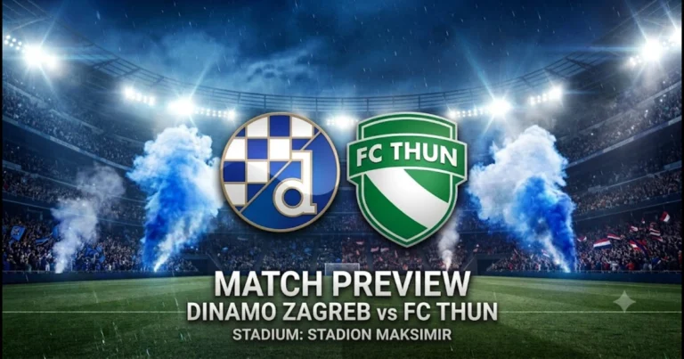Dinamo Zagreb vs FC Thun: Preview