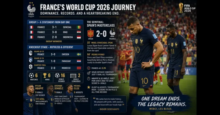 France's Journey in FIFA World Cup 2026