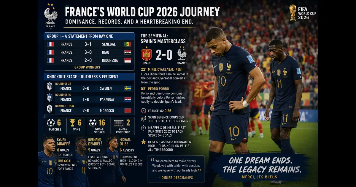 France's Journey in FIFA World Cup 2026