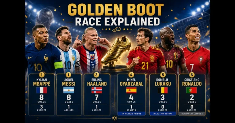 Golden Boot race explained