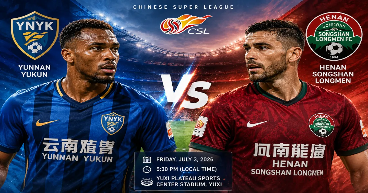 Yunnan Yukun vs Henan Songshan Longmen preview