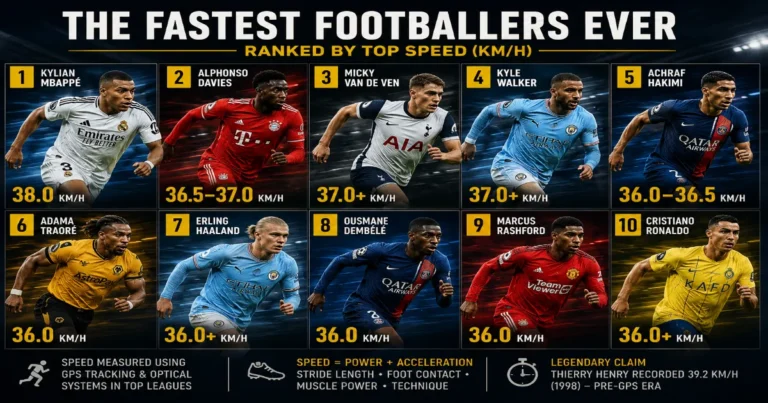 fastest footballer