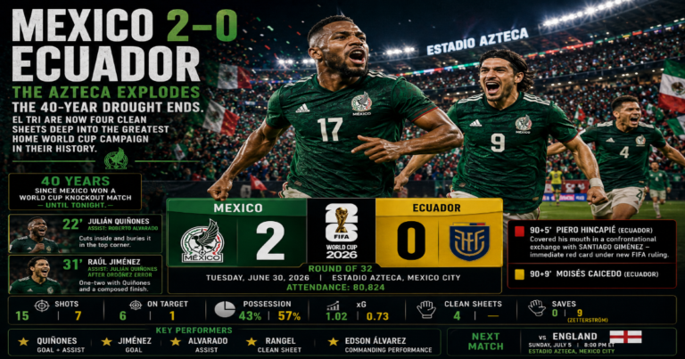 Mexico vs Ecuador