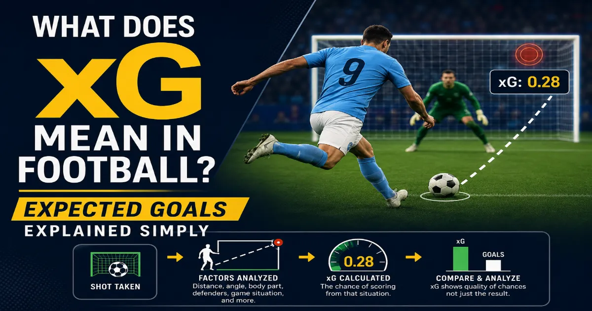 What Does xG Mean in Football