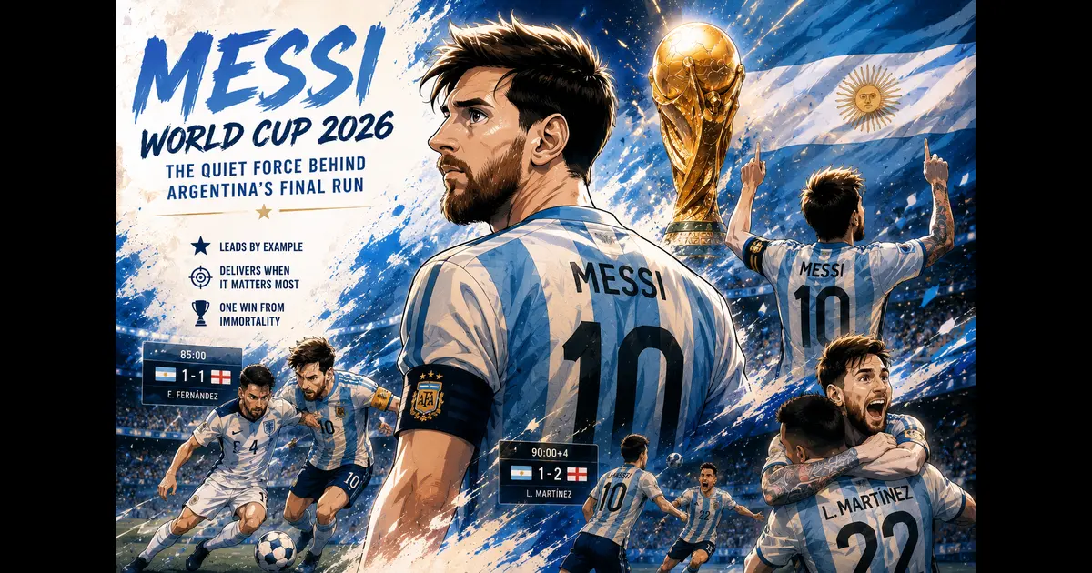 Lionel Messi Has Inspired Argentina's Journey