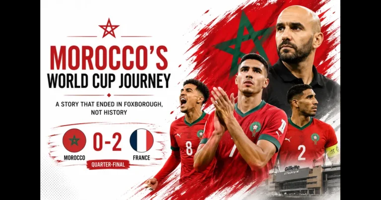 Morocco's World Cup Journey