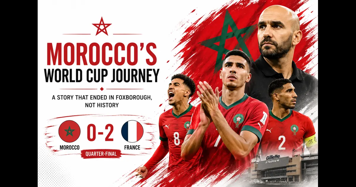 Morocco's World Cup Journey