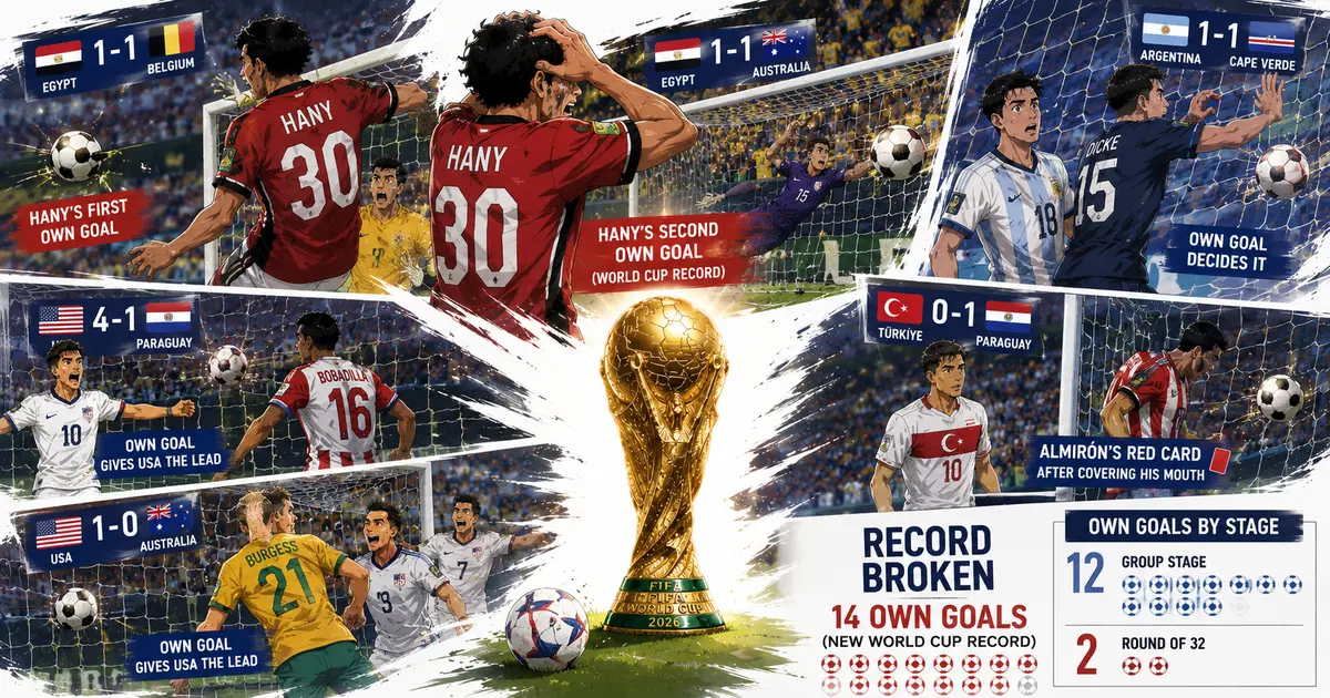 Own Goal at FIFA World Cup 2026