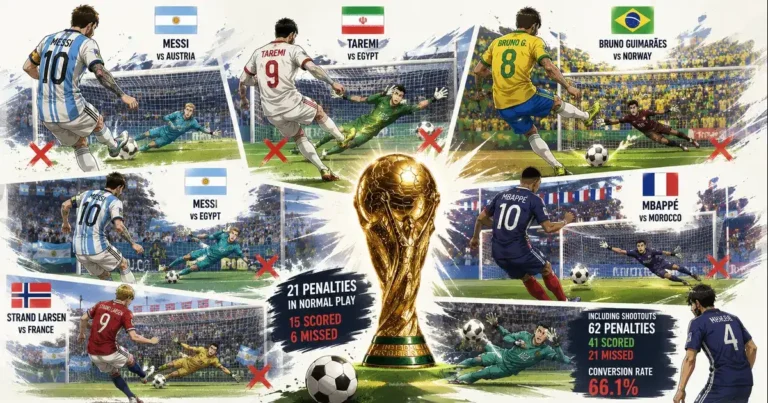 Every Penalty Miss at FIFA World Cup 2026,