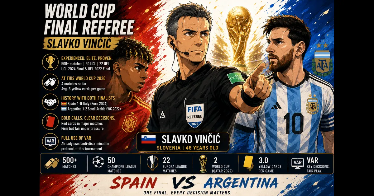 Spain vs Argentina Referee