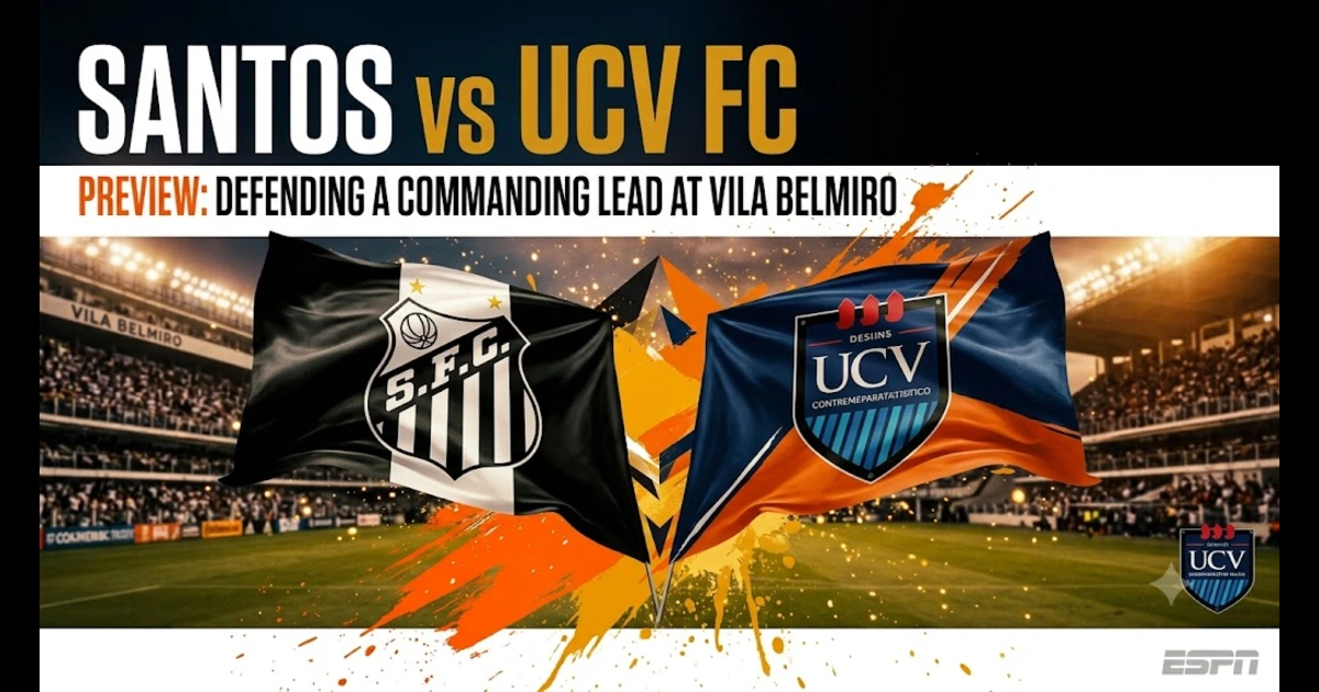 Santos vs UCV FC