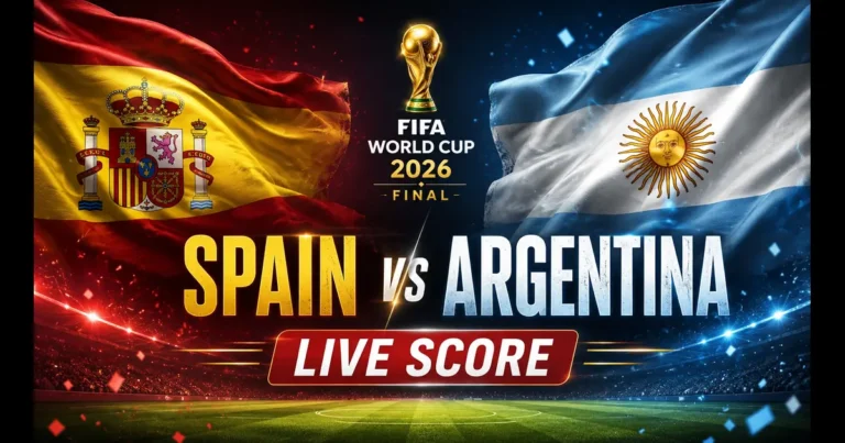 Spain vs Argentina Live Score