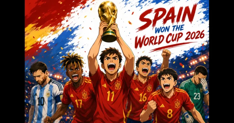 Spain won the Fifa World Cup 2026
